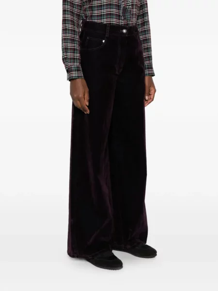 Blugi cu picior larg Forte_forte violet