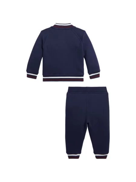 Komplet dresowy dziecięcy Polo Ralph Lauren niebieski