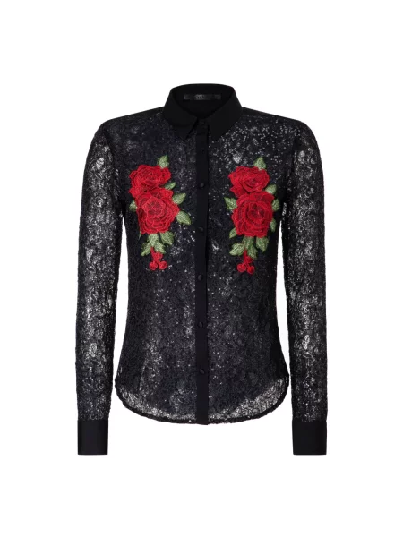 Koszula Philipp Plein frotte czarna