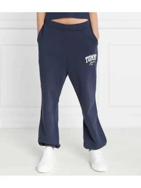 Tommy Jeans Jogger nadrág | flare fit kék