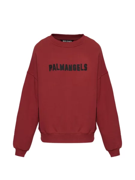 Hanorac Palm Angels cu imagine roșu