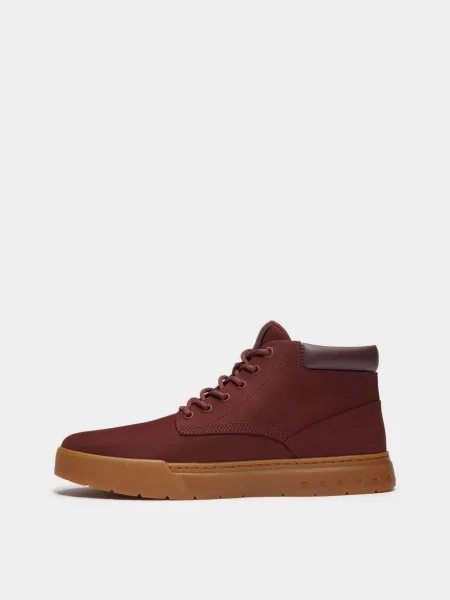 Нубукові Черевики Timberland Maple Grove бордовий