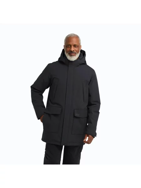 Kurtka przeciwdeszczowa Jack Wolfskin Canyon Shield Parka czarna