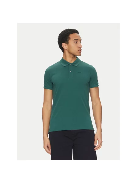Geox Polo Regular Fit zelena