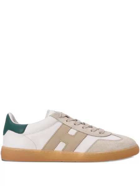 Sneakerși Hogan din piele alb