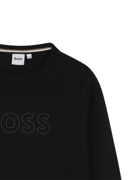 Sweter dziecięcy Bosswear czarny