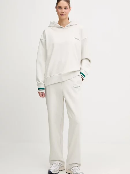 Calvin Klein Performance Pantaloni de trening bej