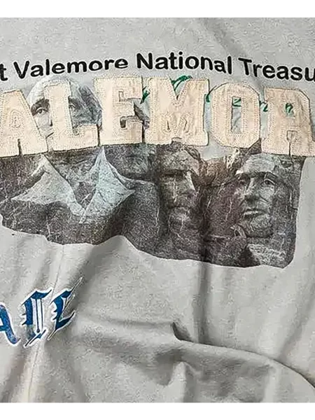 Tricou Vale zdrențuiți gri