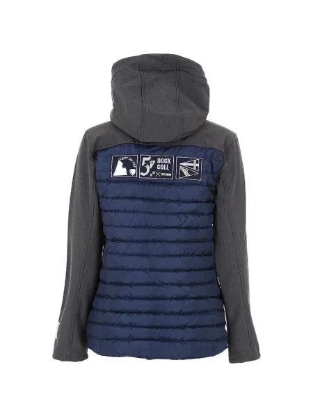 Geacă Vent Du Cap softshell albastru