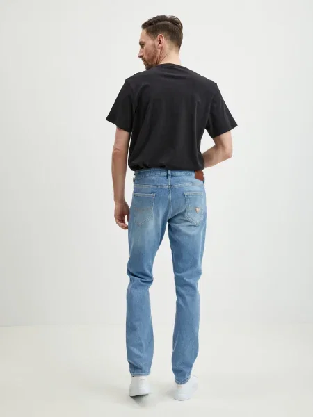 Guess Džínsy Skinny Fit modrá