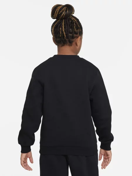 Дитячий Світшот NIKE Sportswear Club Fleece бавовна/поліестер чорний
