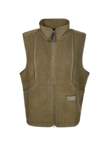 Vestă Pas Normal Studios din fleece verde