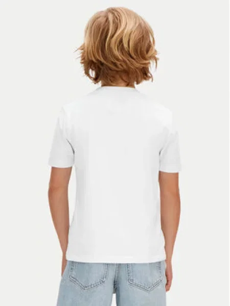 Dětské tričko Calvin Klein Jeans bílé