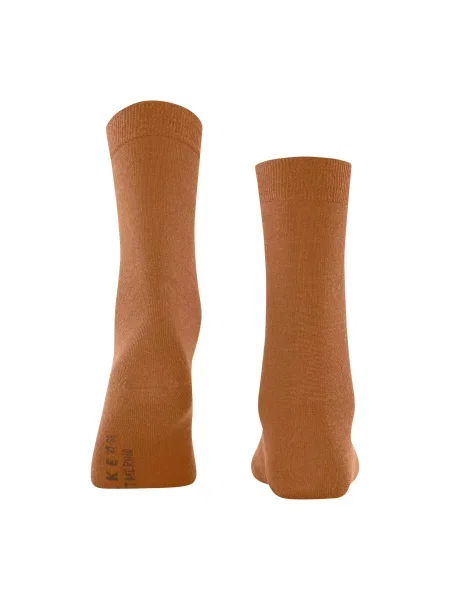 Skarpetki Falke Softmerino brązowe
