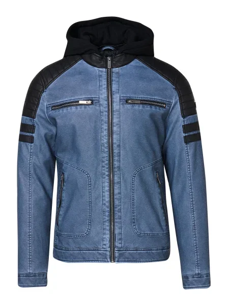 KOROSHI Prehodna jakna modra črna