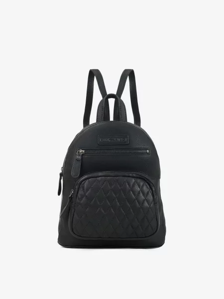 Кожаный рюкзак Hill Burry черный