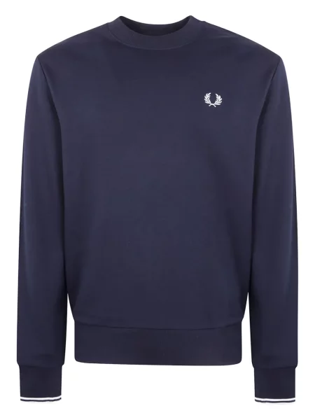 Hanorac Fred Perry cu broderie albastru