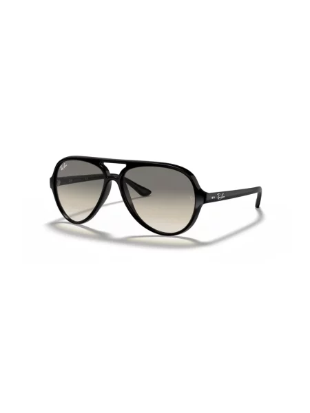 Okulary przeciwsłoneczne Ray-Ban Cats Classic black/light grey gradient czarne