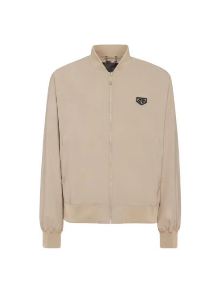 Kurtka bomber Philipp Plein beżowy