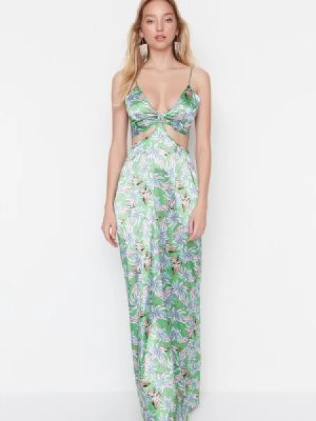 Rochie de seară Trendyol gri