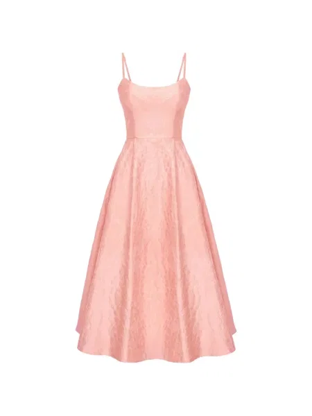 Rochie midi Post Meridiem roz