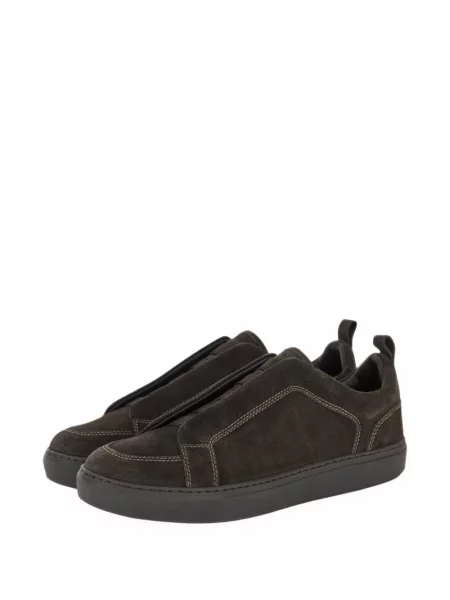 Κιλότα Paul & Shark σουέτ slip-on καφέ