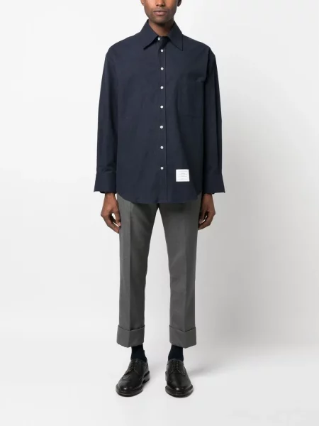 Marškiniai Thom Browne mėlyna