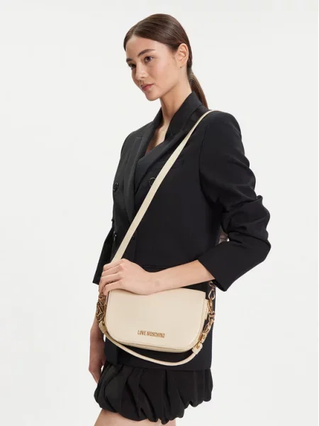 Torebka LOVE MOSCHINO beżowa