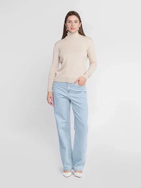 Водолазка Arber шерсть/нейлон бежевий