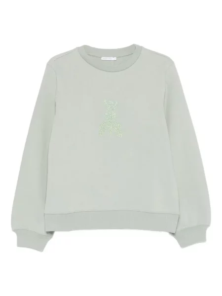 Hanorac crewneck Patrizia Pepe verde