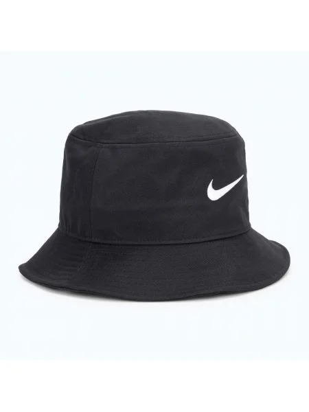Nike Apex Bucket Swoosh черно-бяла шапка бяло