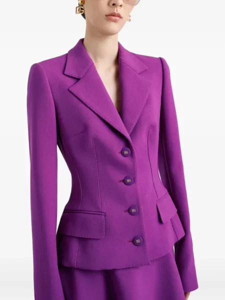 Sacou Dolce & Gabbana de lână violet
