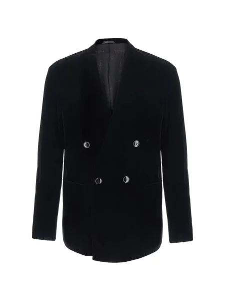 Sacou Giorgio Armani cu două rânduri de nasturi negru