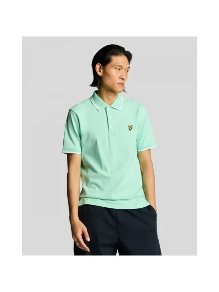 Koszulka polo Lyle & Scott zielona