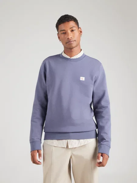 Mikina Calvin Klein modrá