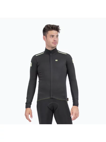 Cyklistická bunda Alé K-Tornado černá