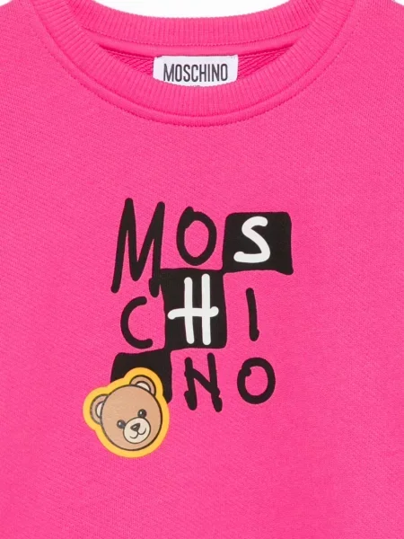 Pulover copii Moschino roz