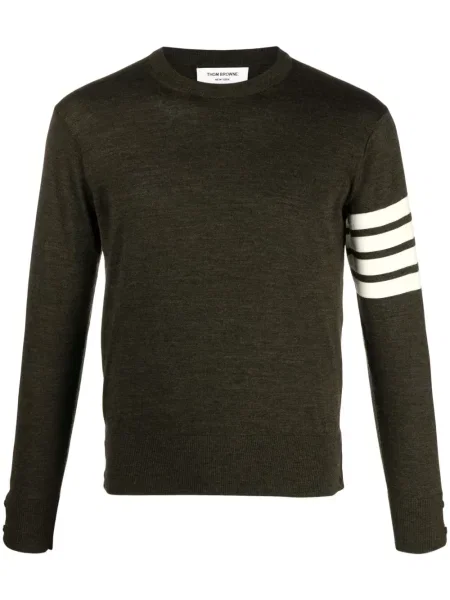 Pulover Thom Browne de lână verde