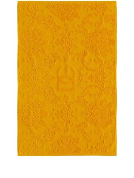 Жакардов халат Dolce & Gabbana жълто