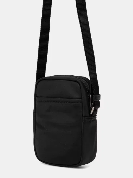 Válltáska Calvin Klein Sleek Slim Reporter fekete