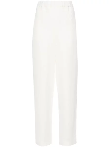 Pantaloni Fabiana Filippi alb