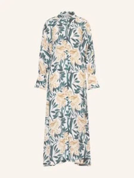 Ted Baker Šaty Rhaee krémová / velbloudí zelená