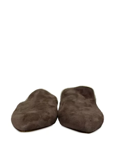 Papuci tip mules Malone Souliers maro