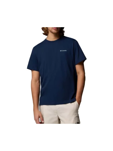 Tricou Columbia cu autograf albastru
