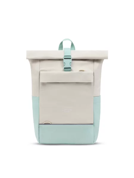 LARKSON Rucsac Kjell nisipiu / mentă verde