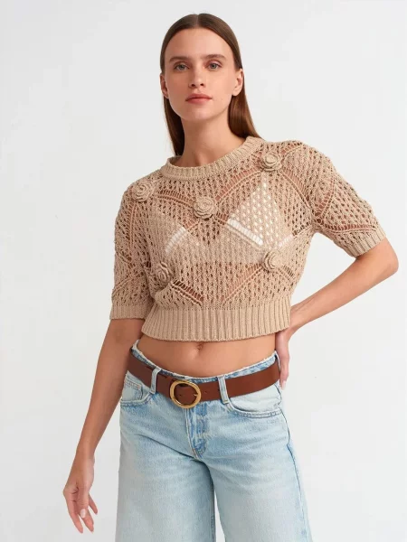 Dilvin Pulover Pullover' bež