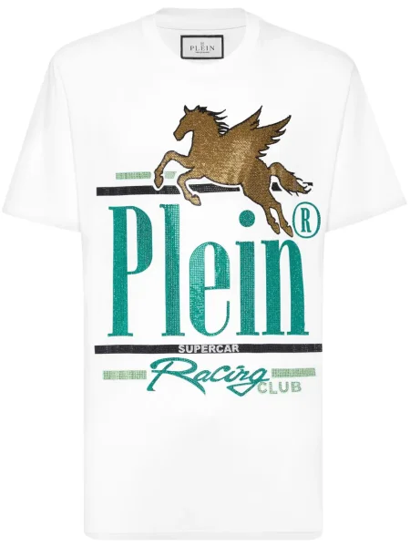Tricou Philipp Plein alb
