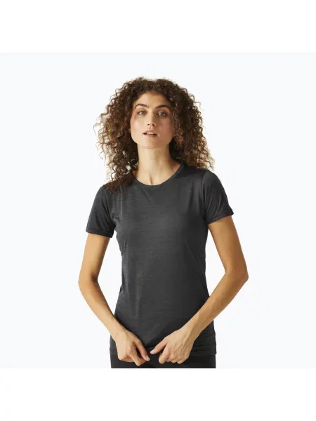 Дамска тениска Regatta Fingal Edition black черно