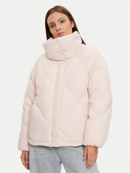 United Colors Of Benetton Geacă din puf roz