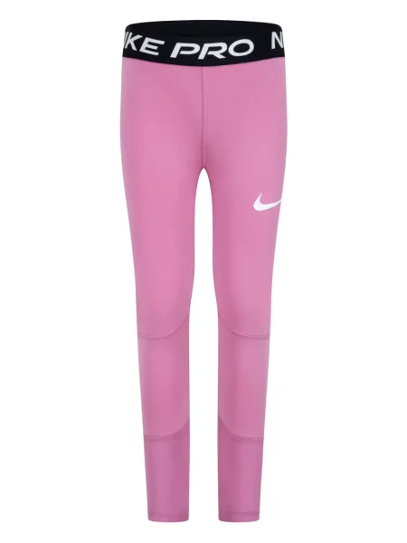 Legginsy dziecięce Nike różowe